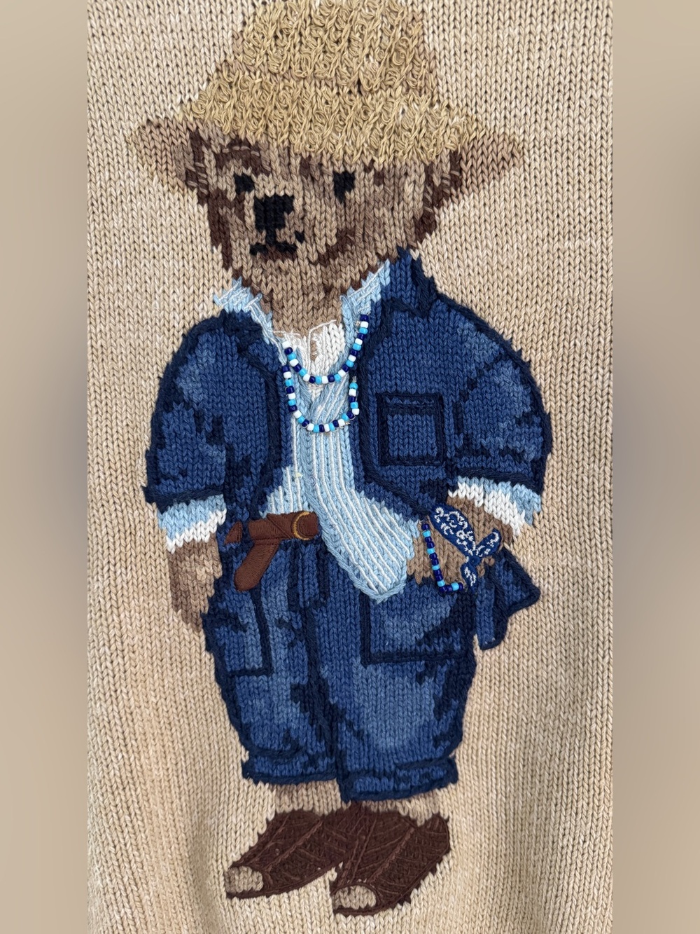 Ralph 🐻 Lauren Teddy Sweater - Picture 4 of 10